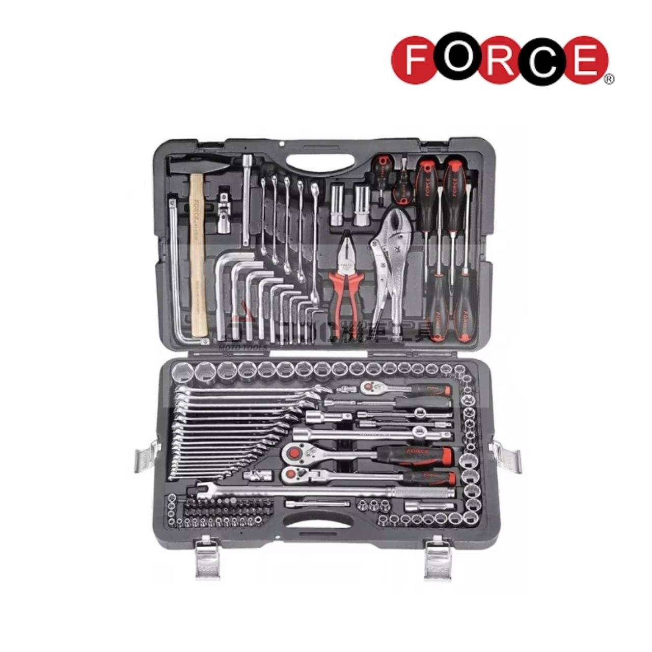 FORCE 手提箱 142件 綜合工具組 板手組 套筒組 起子組